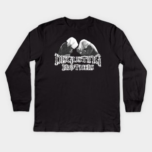 Disgusting Brothers - BIRD EATERS Kids Long Sleeve T-Shirt